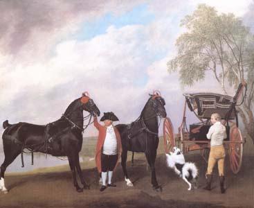 STUBBS, George The Prince of Wales' Phaeton (mk25) France oil painting art